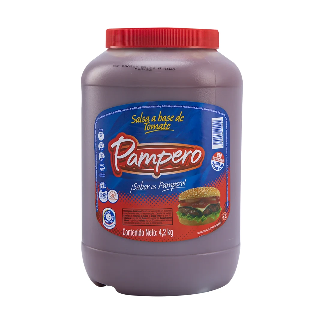 PAMPERO SALSA BASE TOMATE 4,2KGx4UN CFH