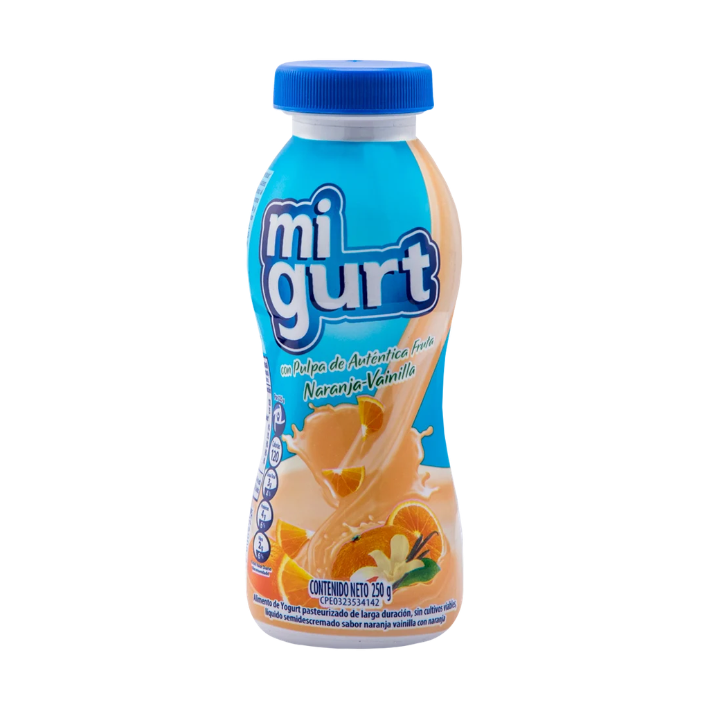 YOGURT FRUTA NARANJA-V 250 G x 24 Uds.