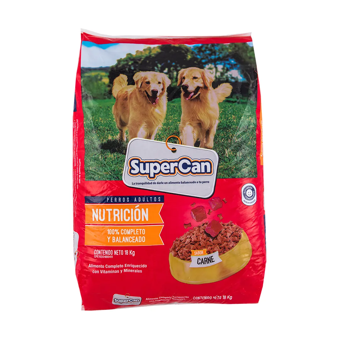 SUPER CAN CARNE HUESO 18KILOS