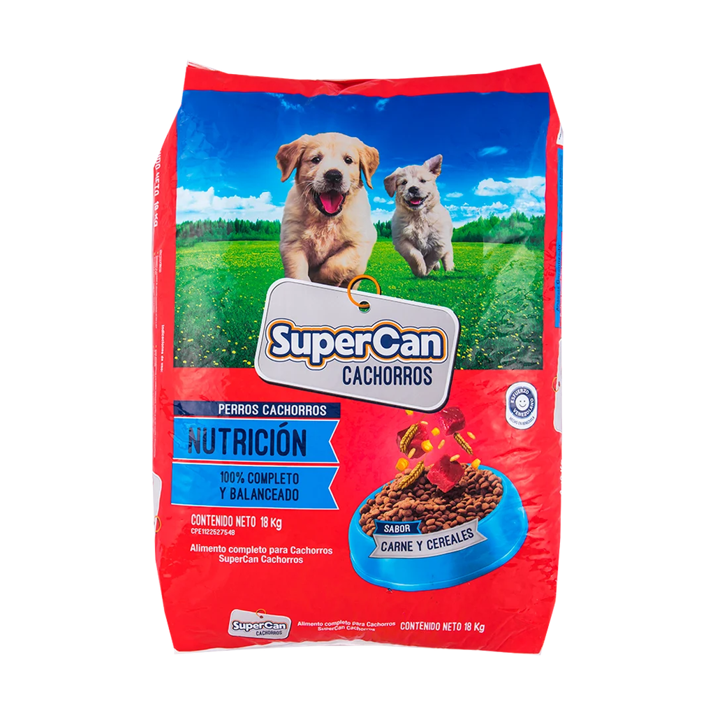 SUPER CAN CACHORRO 4 KG x 5 Uds.