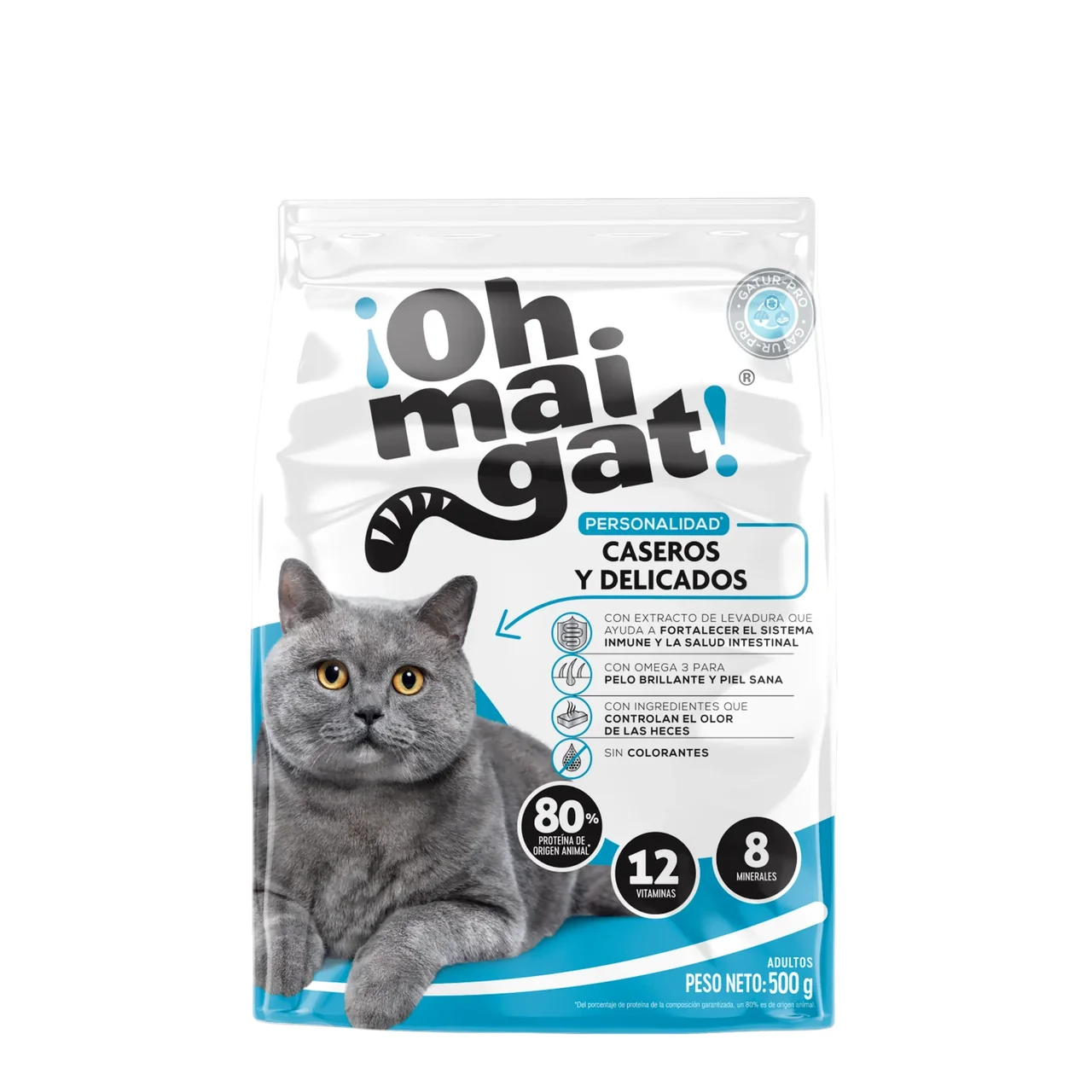 OHMAIGAT CASEROS Y DELICADOS 500Gx12UND