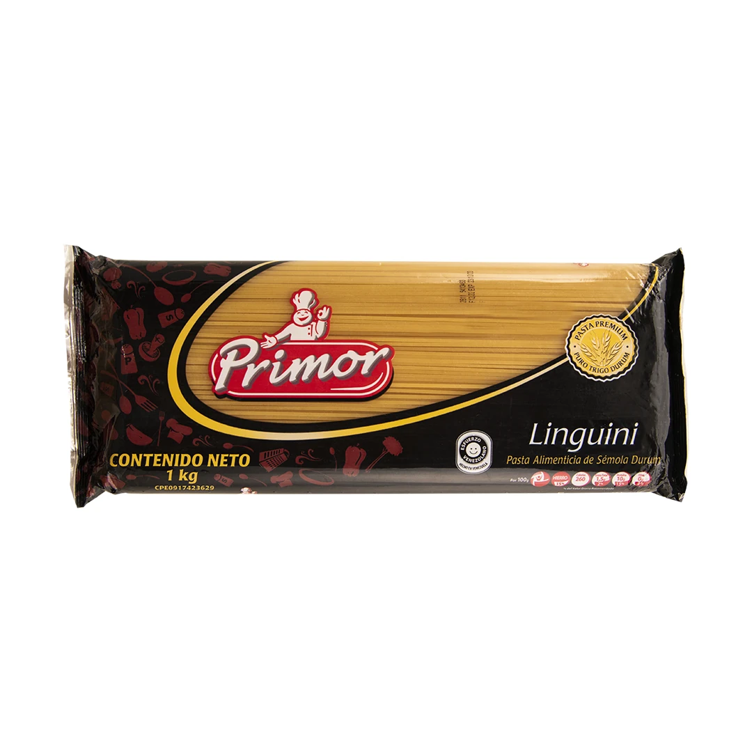 PRIMOR PASTA LARGA LINGUINI 1KGx12UN
