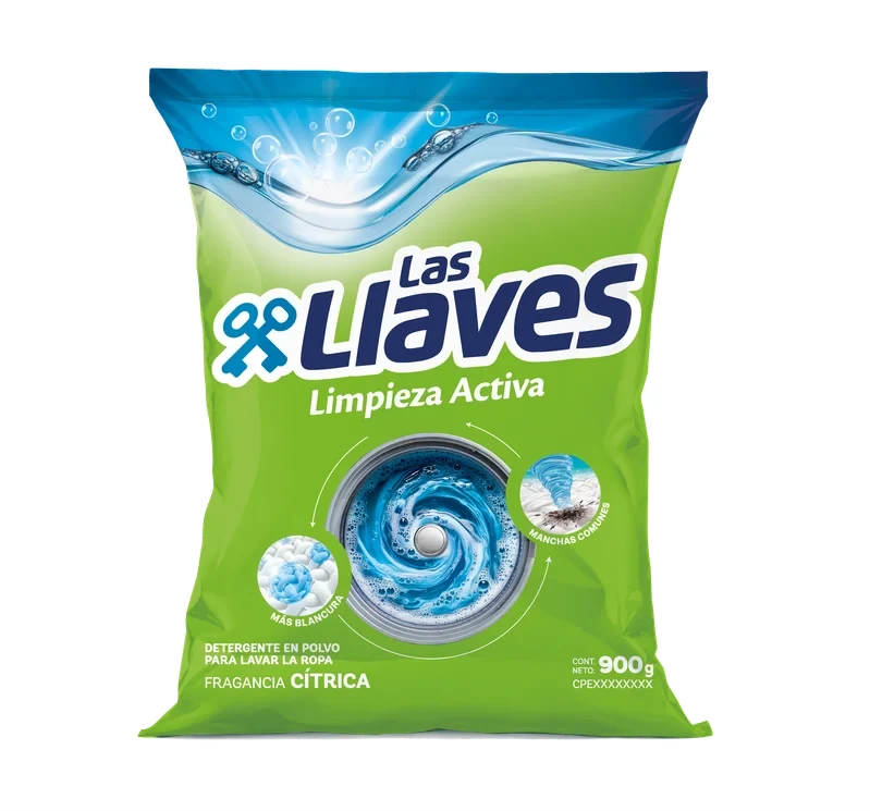 LAS LLAVES DET L.ACTIVA CITRIC 900Gx10UN
