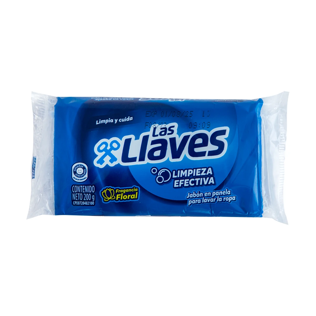 LAS LLAVES JABON TRAD. FLORAL 200Gx44UN