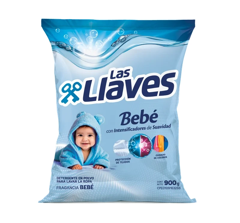 LAS LLAVES DETERGENTE BEBE 900Gx10UN