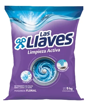 LAS LLAVES DET L.ACTIVA FLORAL 5KGx4UN