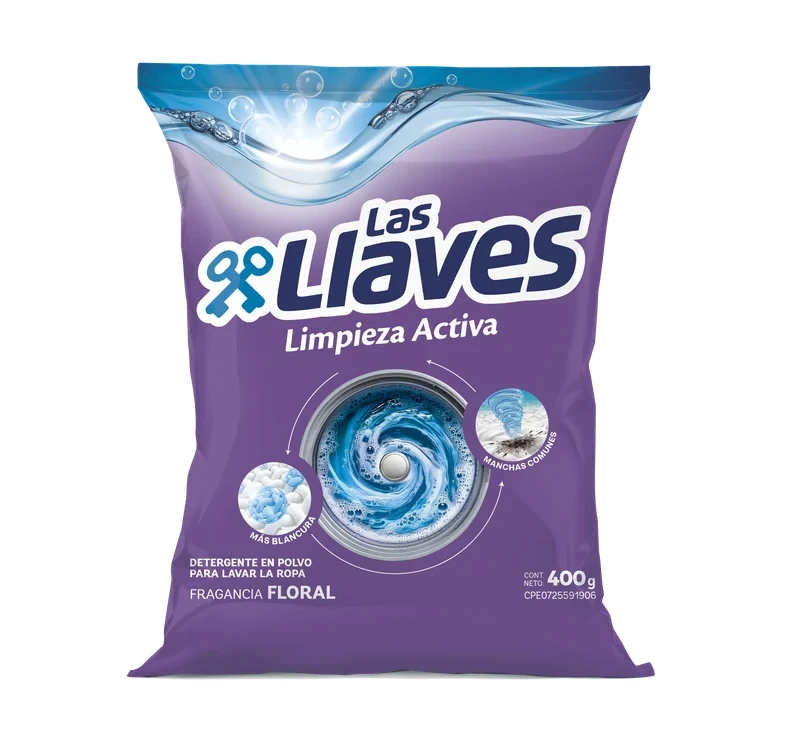 LAS LLAVES DET L.ACTIVA FLORAL 400Gx16UN