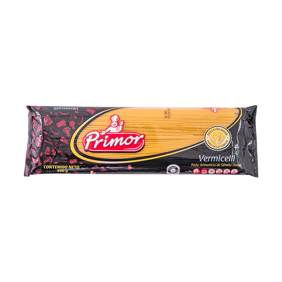 PRIMOR PASTA LARGA VERMICELL 500Gx12UN