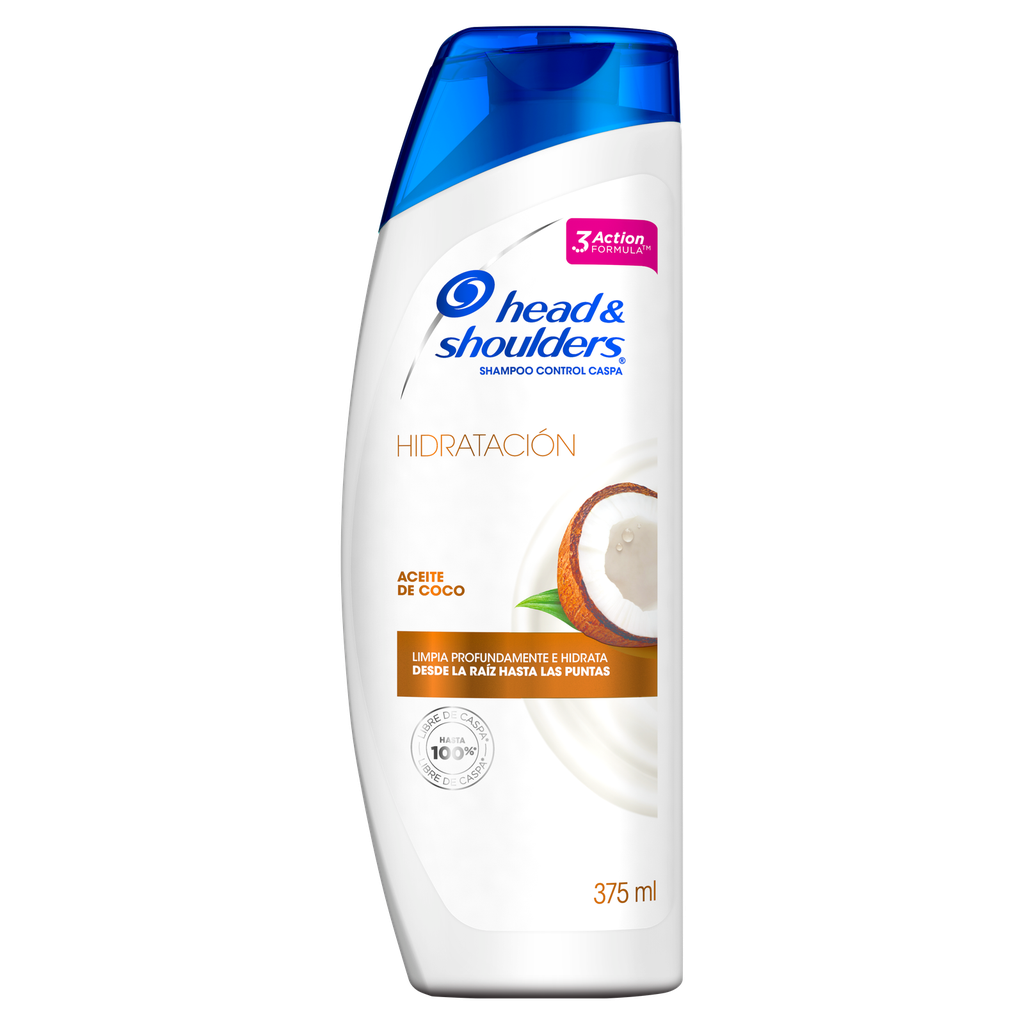 HS SHAMPOO ACEITE DE COCO 375CC x 12 Uds.