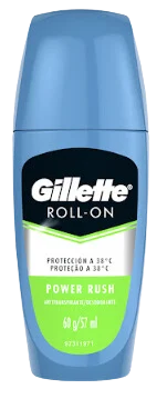 GILLETTE ANTIT ROLL-ON RUSH 60GX12UN