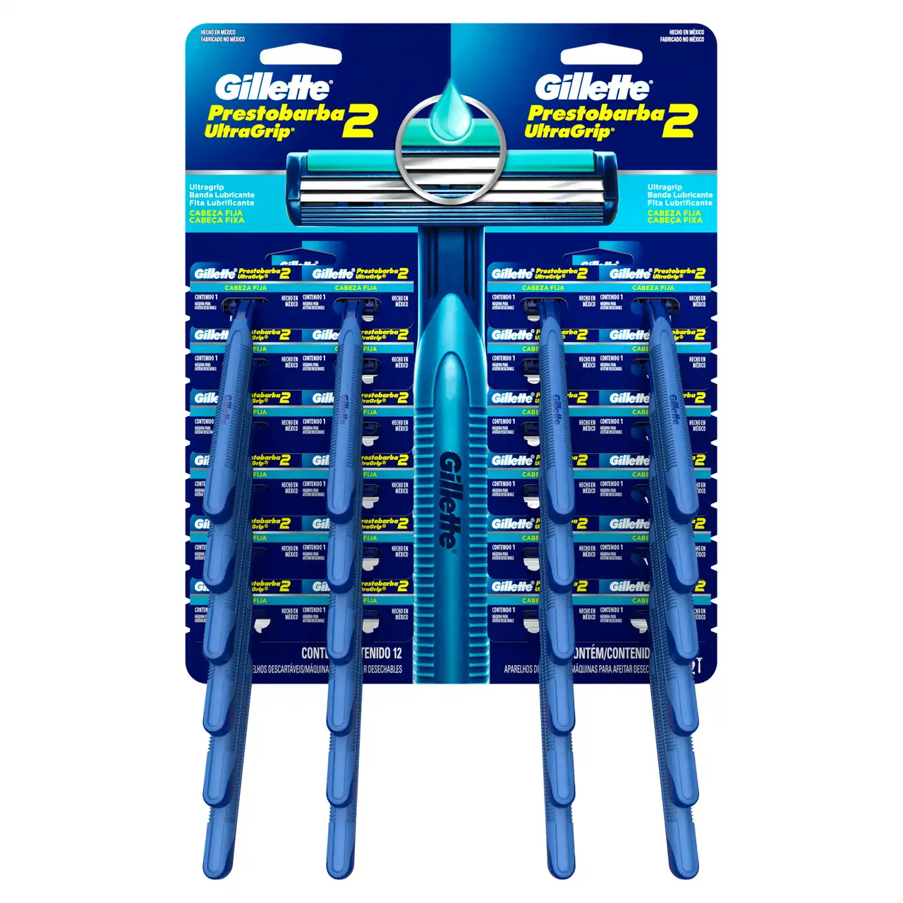 GILLETTE RISTRA PB2X24UN MASC 168GX24RIS