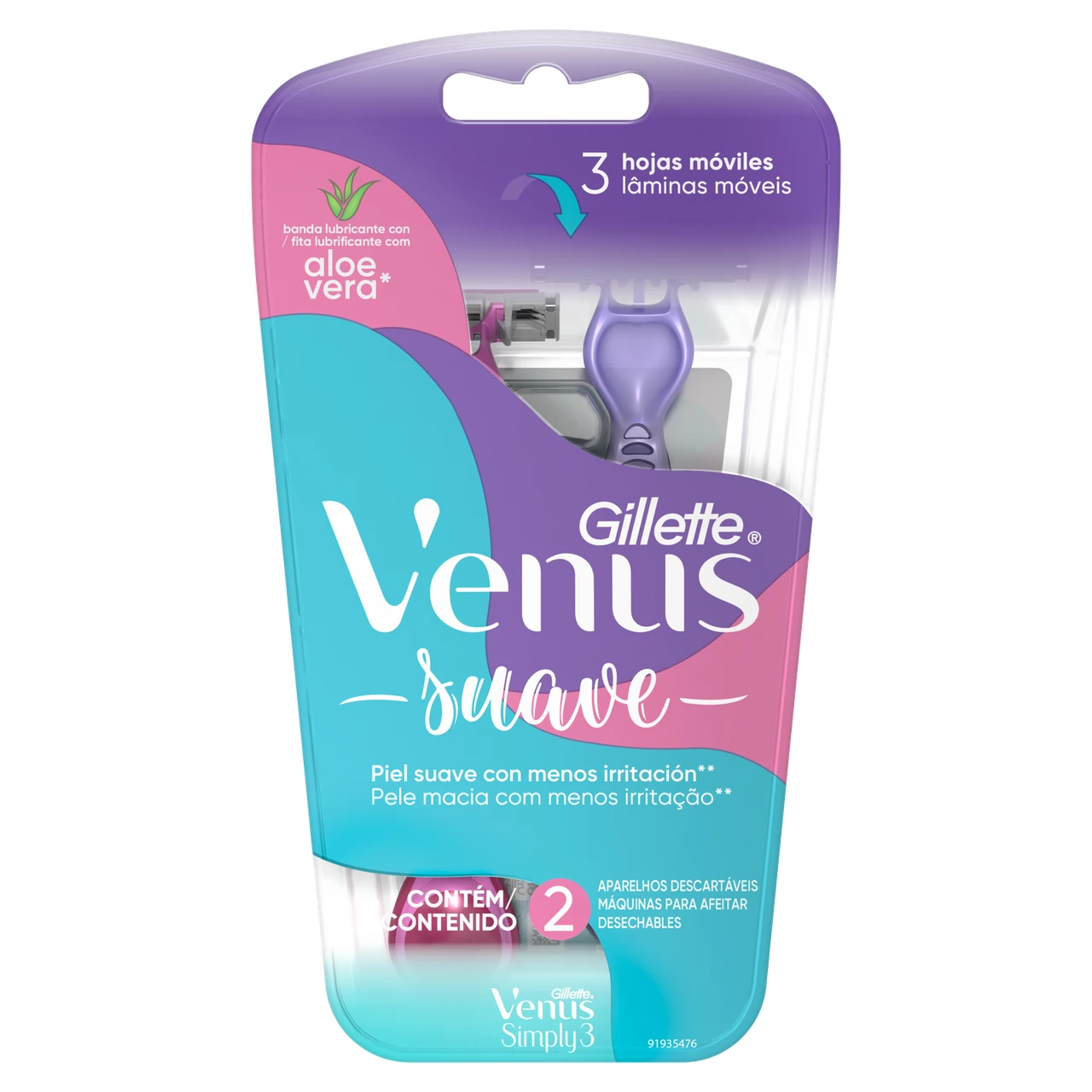 VENUS BLISTER SIMPLYX2UN FEM 26GX12UN
