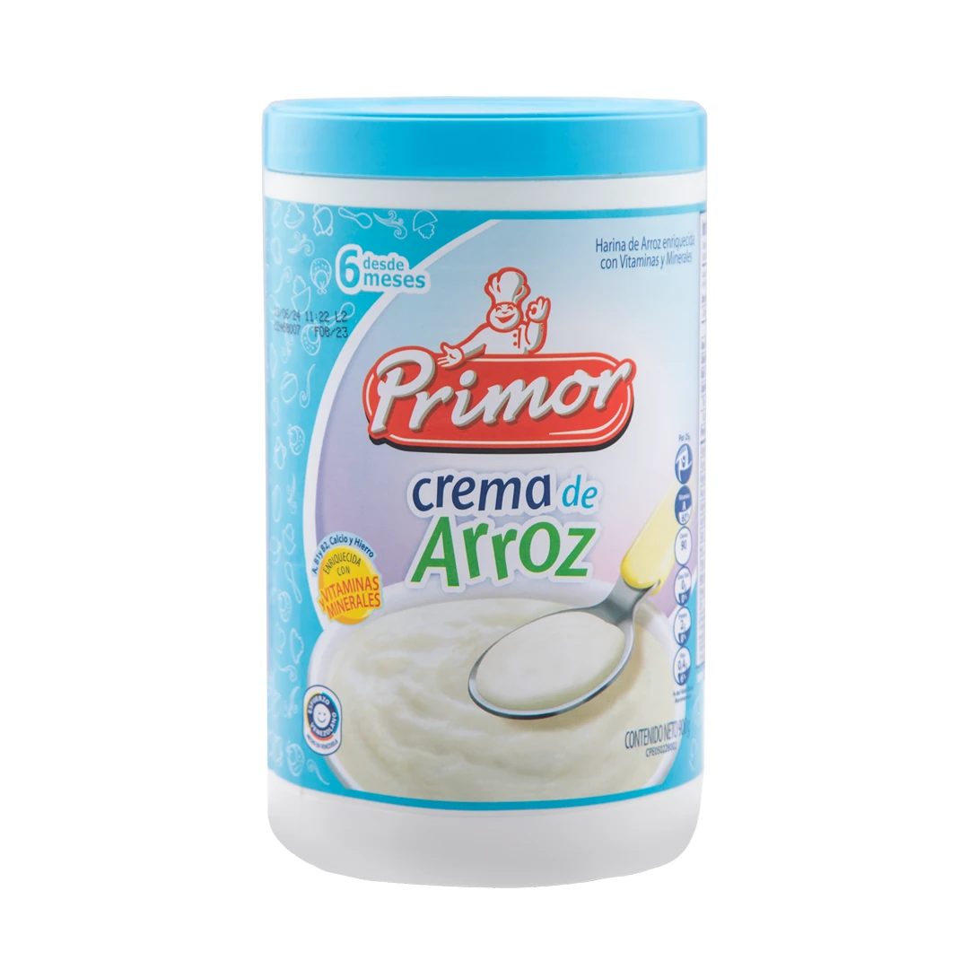 PRIMOR CREMA ARROZ ENRIQUECI 450Gx24UN