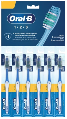 ORALB CEP 1-2-3 PAQX6UN 120GX6RIS