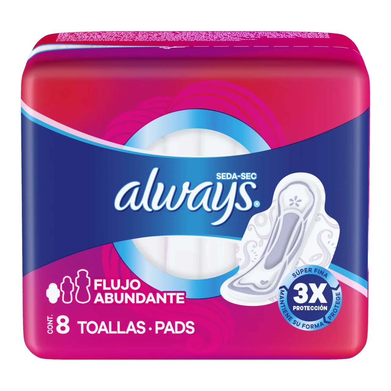 ALWAYS TOALLAS SEDASEC F ABUND 60GX24UN