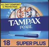 TAMPAX PEARL SUPERPLUS 18 Uds. 126 G x 12 Uds.