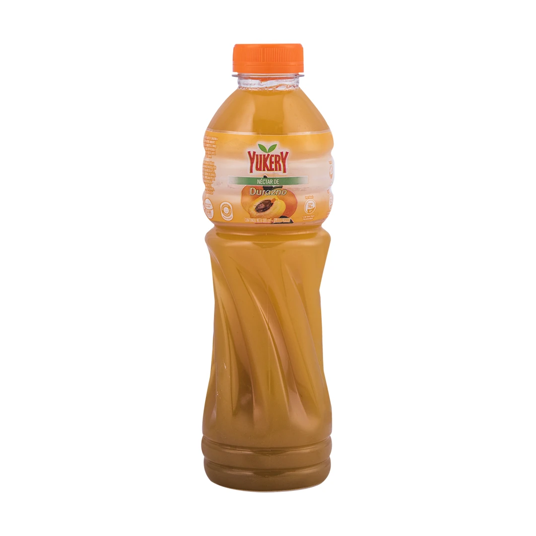 YUKERY DURAZNO PET 500MLx12UN
