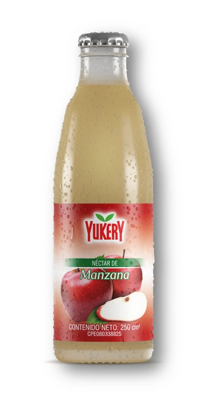 YUK. MANZANA C.P. BOT 250MLX12UN