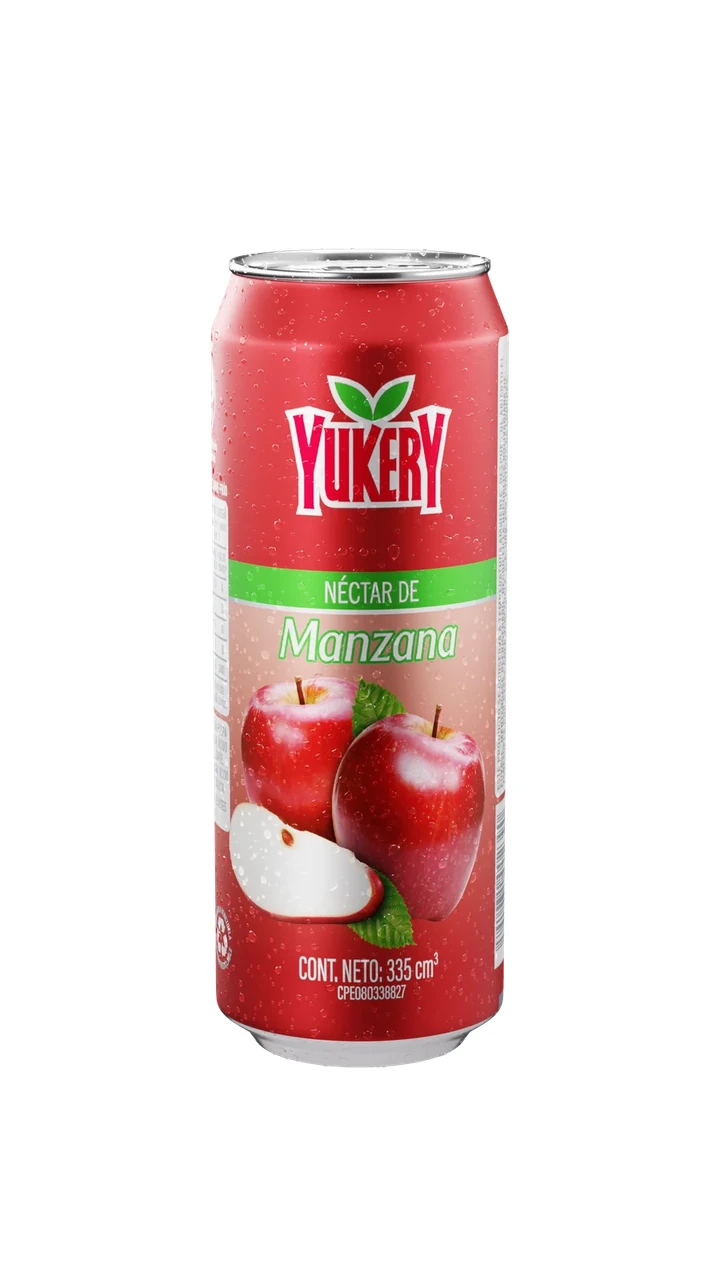 YUKERY MANZANA LATA 335MLx24UN