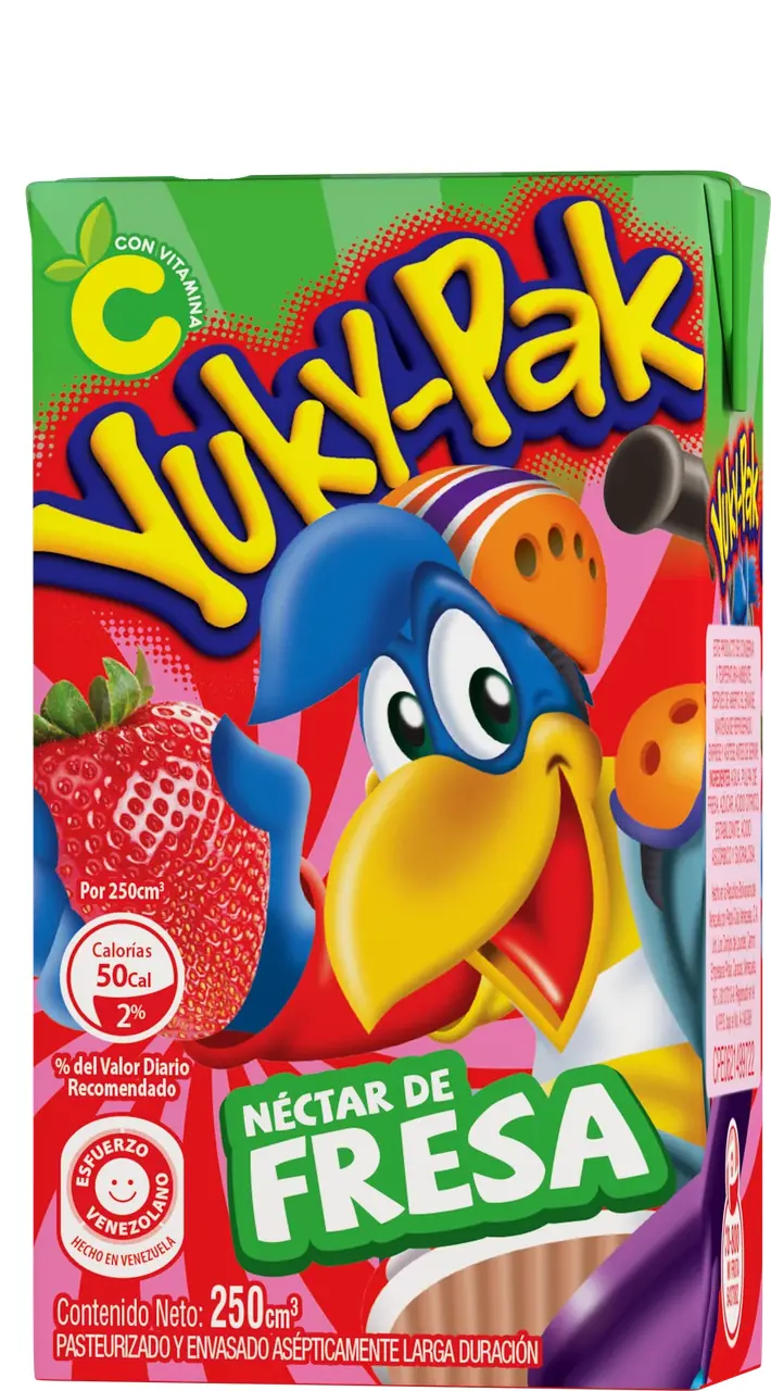 YUKY-PAK FRESA LD 250MLx24UN