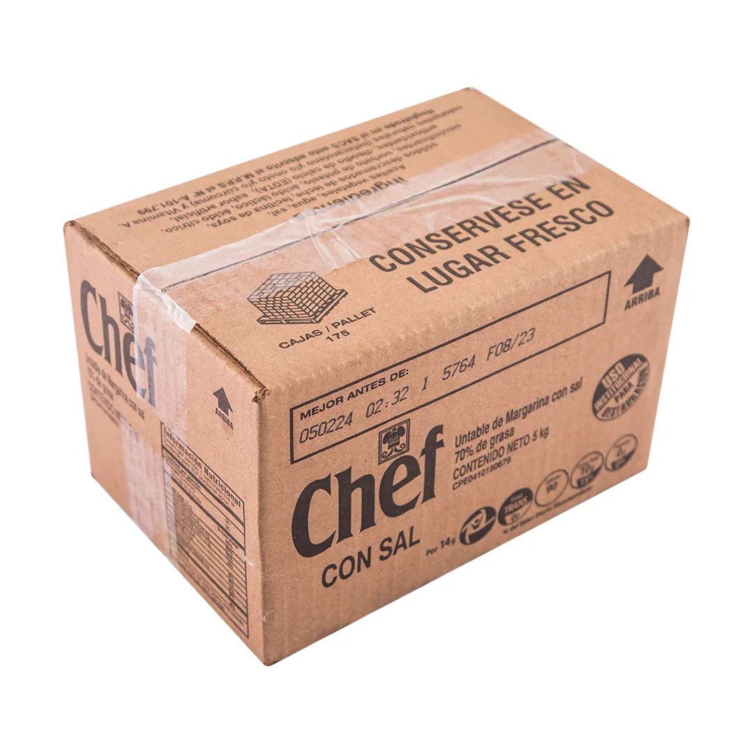 CHEF MARGARINA C/S 5KGx1UN CFH