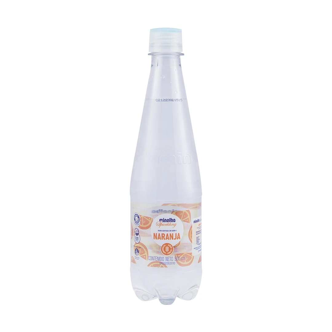 MINALBA SPARKLING NARANJA PET500MLx12U