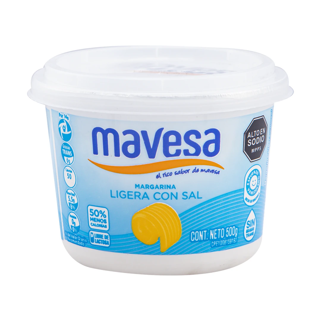 MAVESA LIGERA MARGARINA 500Gx12UN