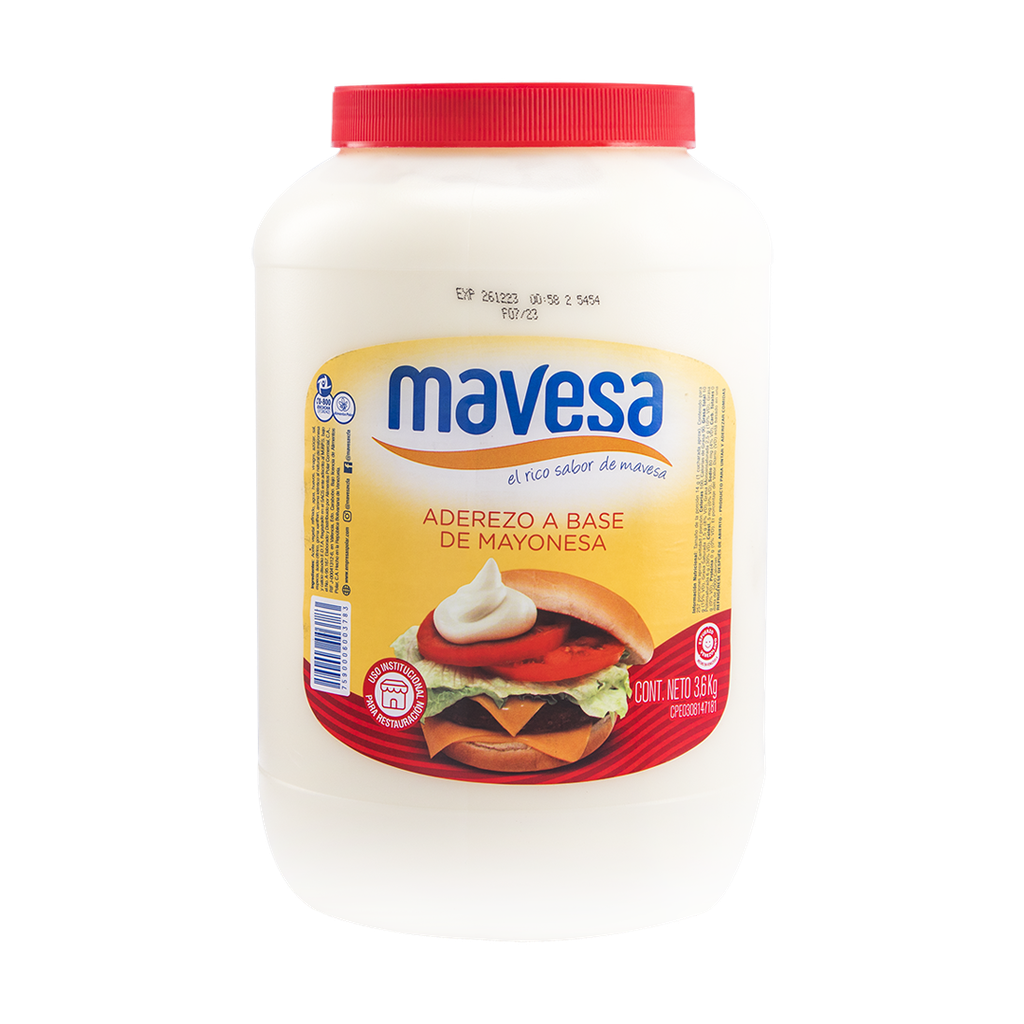 MAVESA ADEREZO MAYONESA 3,6 KG (E) x 4 Uds. CFH