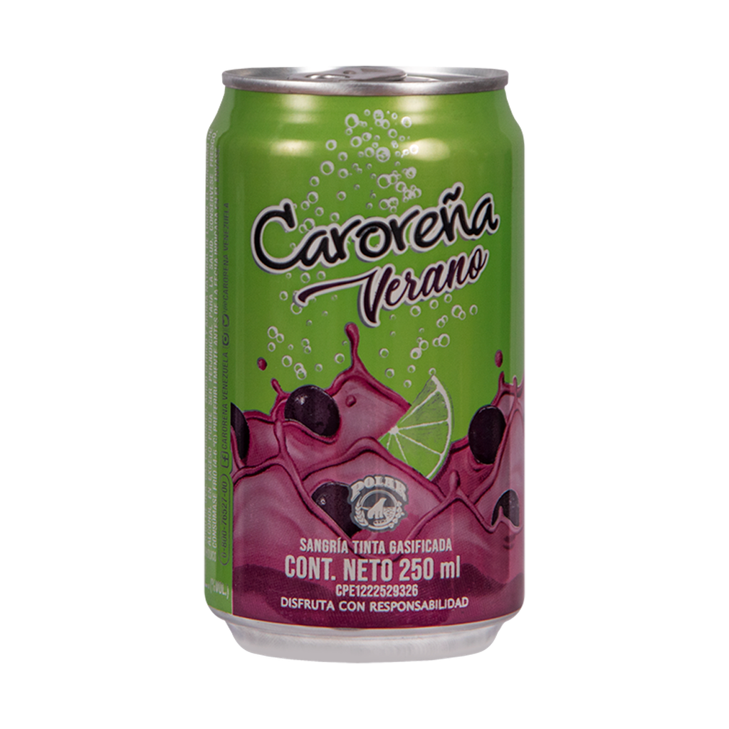CAROREÑA VERANO TINTA 250 ml x 24 Uds.