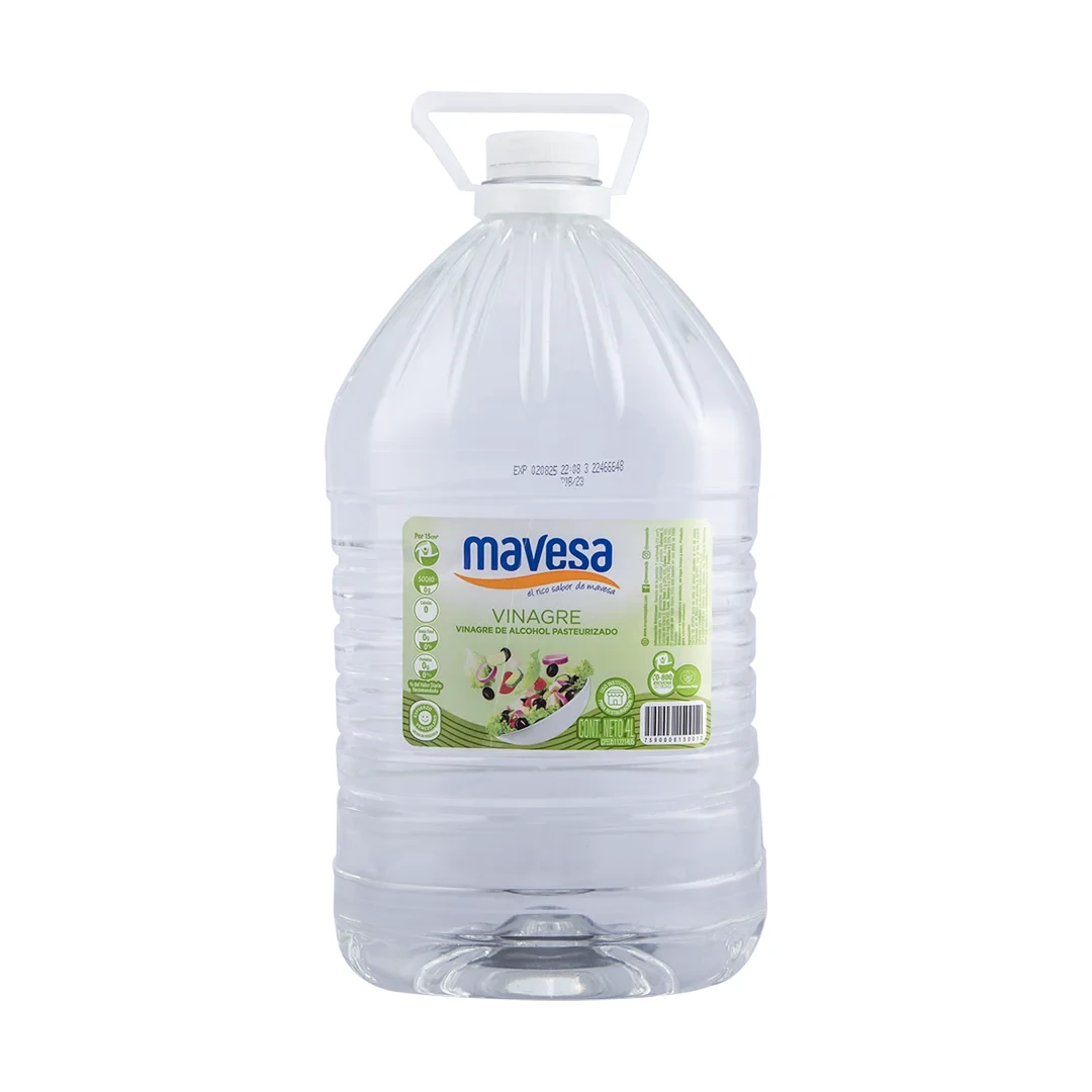 MAVESA VINAGRE DE ALCOHOL 4Lx4UN CFH