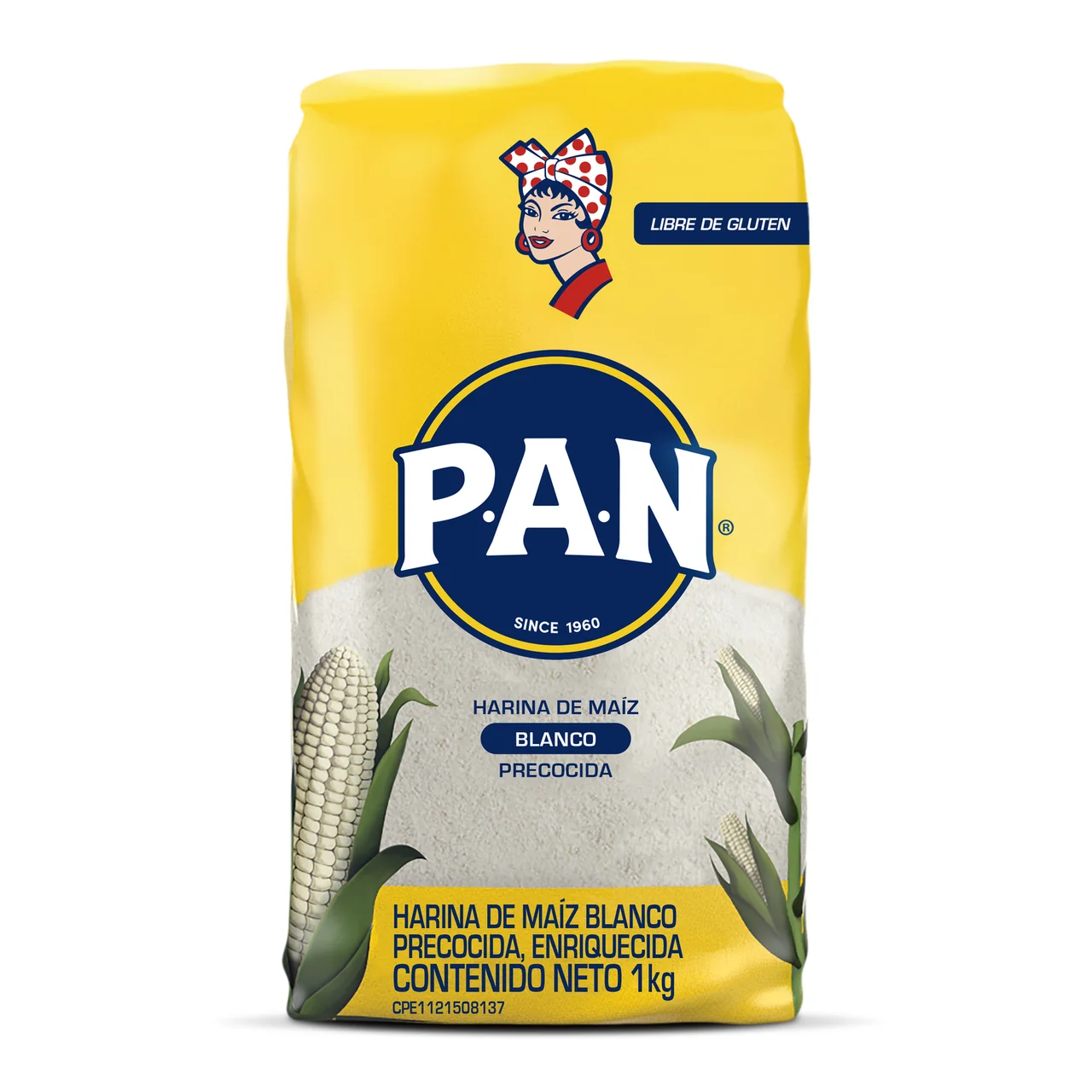 PAN HPM BLANCO GLUTEN FREE 1KGX20UN VE