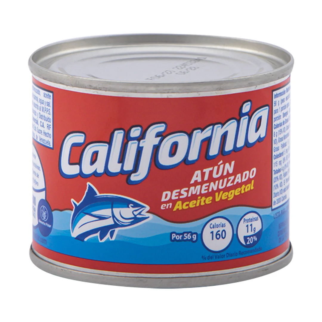 CALIFORNIA ATUN DESMENUZADO 140Gx35UN