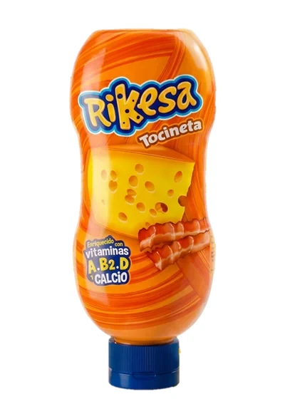 RIKESA QUESO TOCINETA SQUEEZE 330Gx18UN