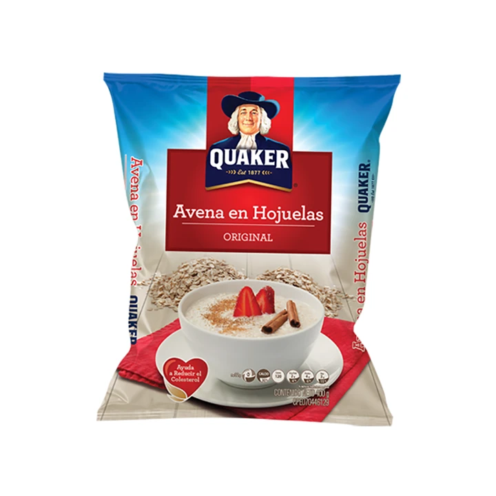 QUAKER AVENA ORIGINAL BOLSA 800Gx12UN
