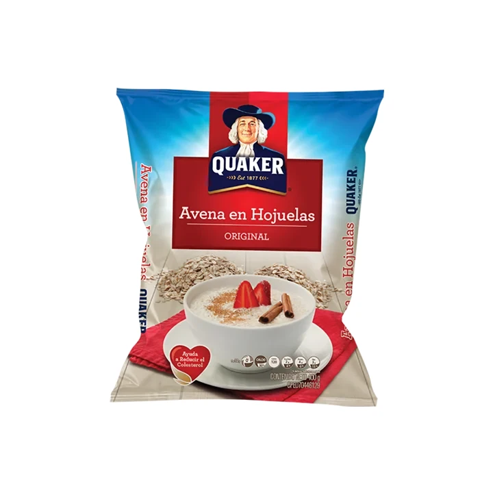 QUAKER AVENA ORIGINAL BOLSA 200Gx20UN