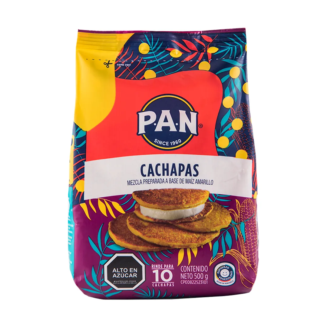 PAN MEZCLA PARA CACHAPAS 500GRx12UN