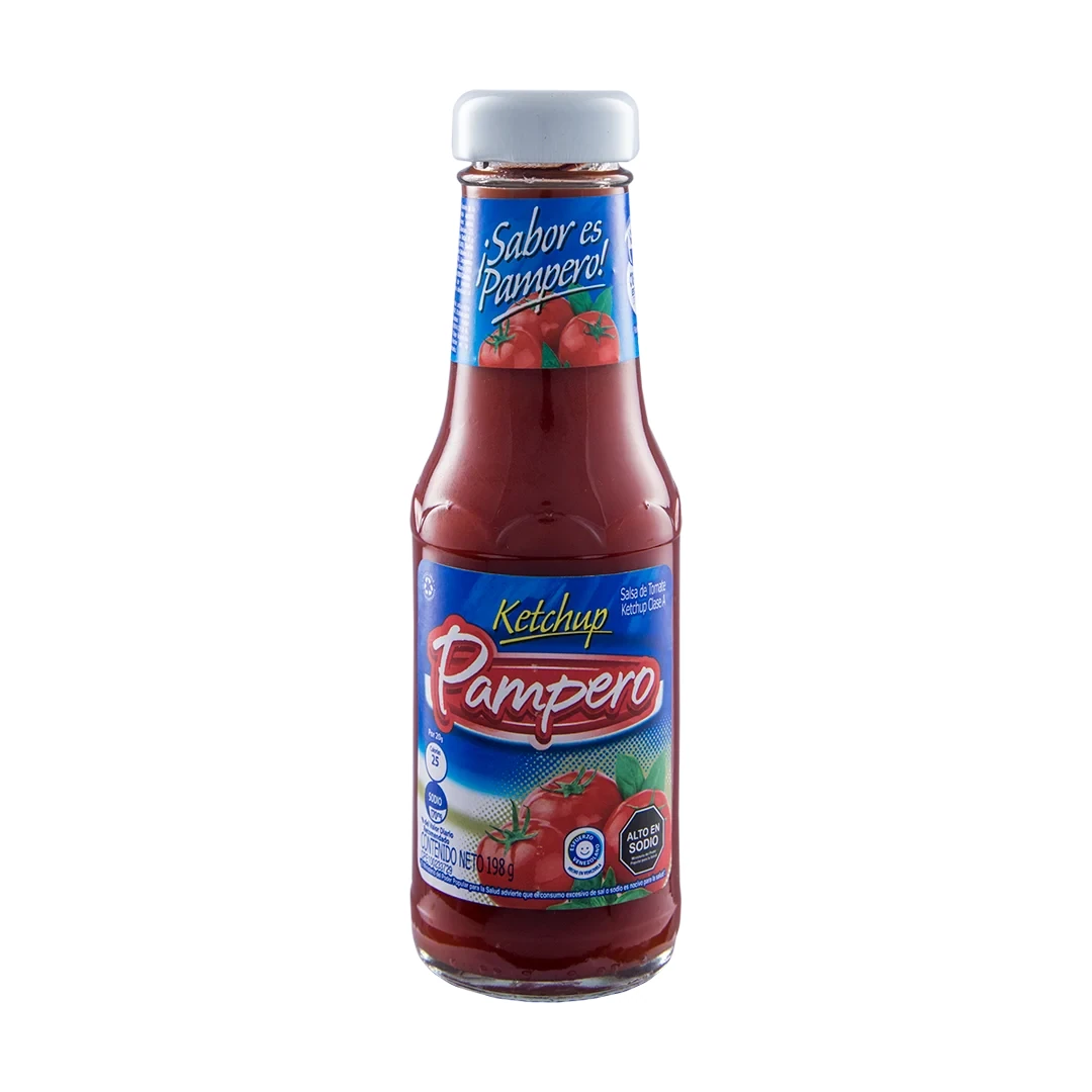 KETCHUP PAMPERO 198 G X 24 UND